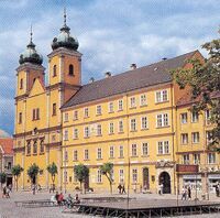 Piarist (Jesuite) Church in the Peace square